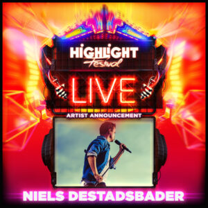 Niels Destadsbader komt naar Highlight Festival Live.